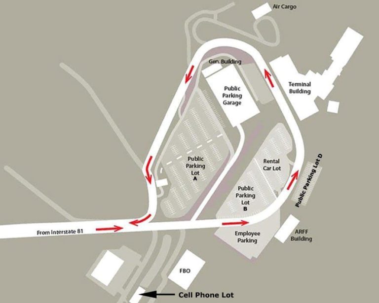 Parking WilkesBarre Scranton International Airport FlyAVP